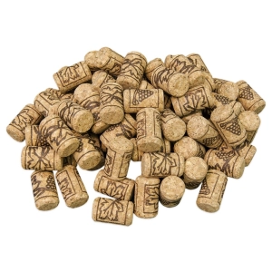 Korek aglomerowany z nadrukiem 23x38 mm