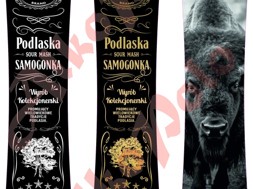 Etykiety do butelki Grand Quadro