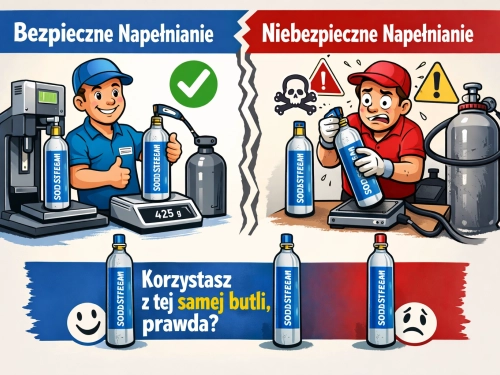Kilka faktów dotyczących napełniania butli CO₂