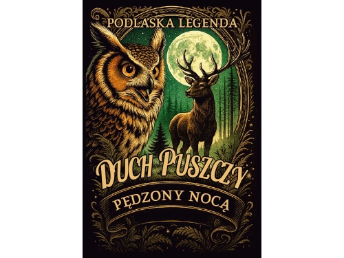 Etykieta na butelkę - Duch Puszczy - 