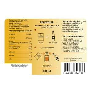 Koncentrat szarlotka 300ml